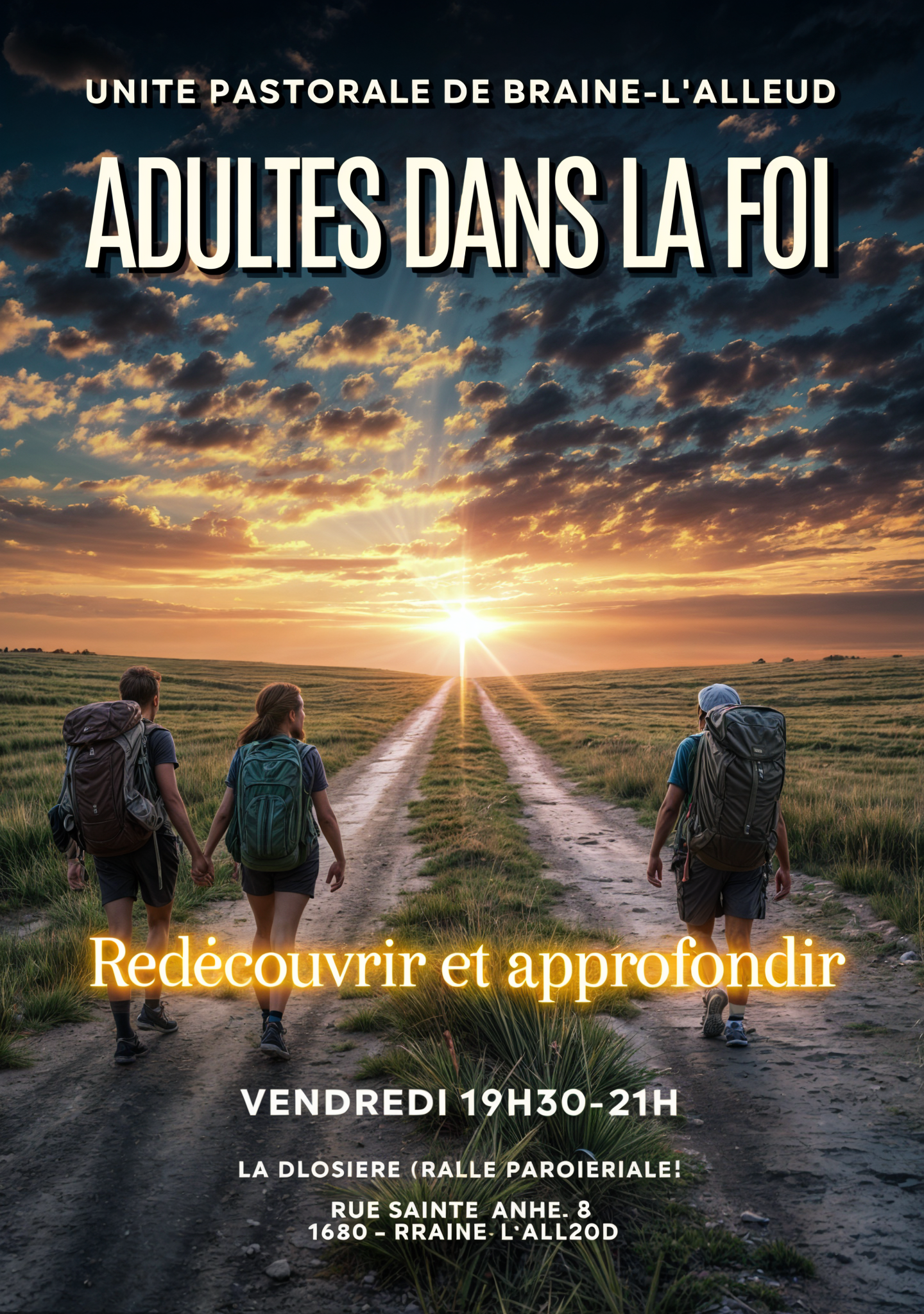 Affiche Adultes dans la Foi