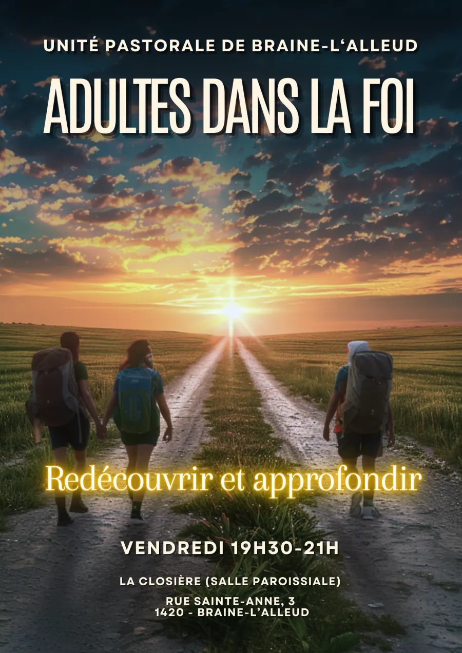 Affiche Adultes dans la Foi