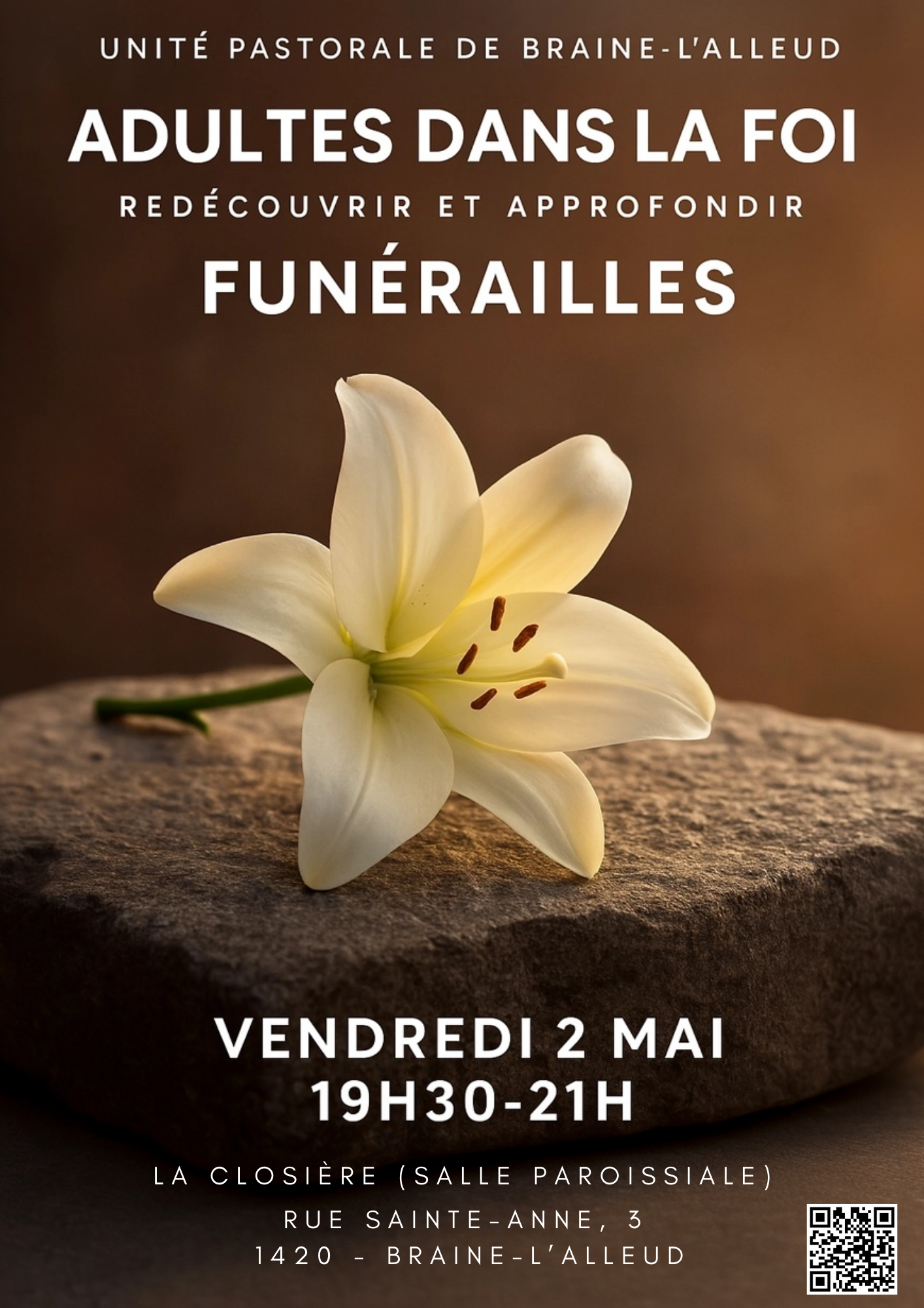 Soirée ADULTES dans la foi: