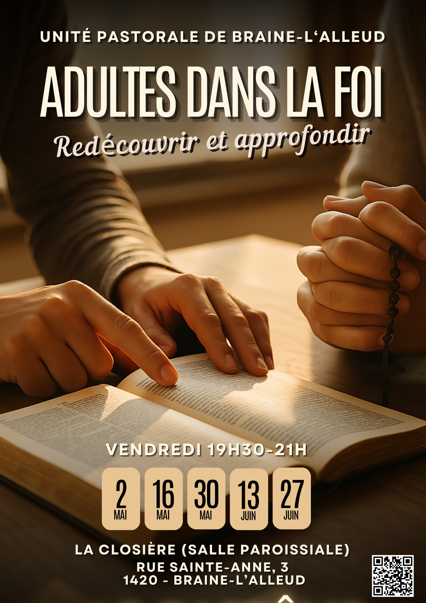 Calendrier 2025 Adultes dans la Foi