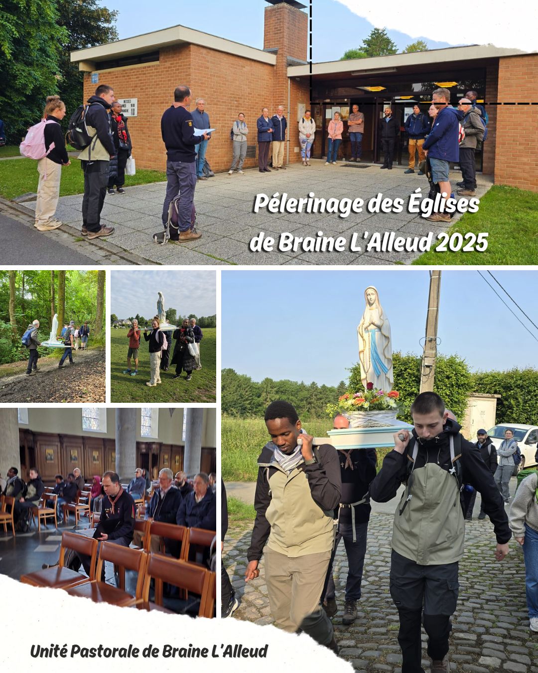 Pélerinage des Église de Braine L'Alleud 2025